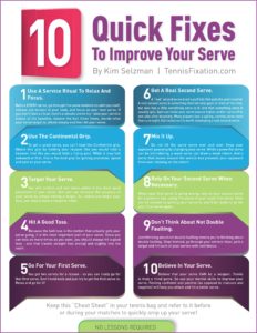 Your “10 Quick Fixes” Cheat Sheet